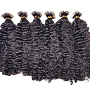Raw Burmese Curly Tape-Ins